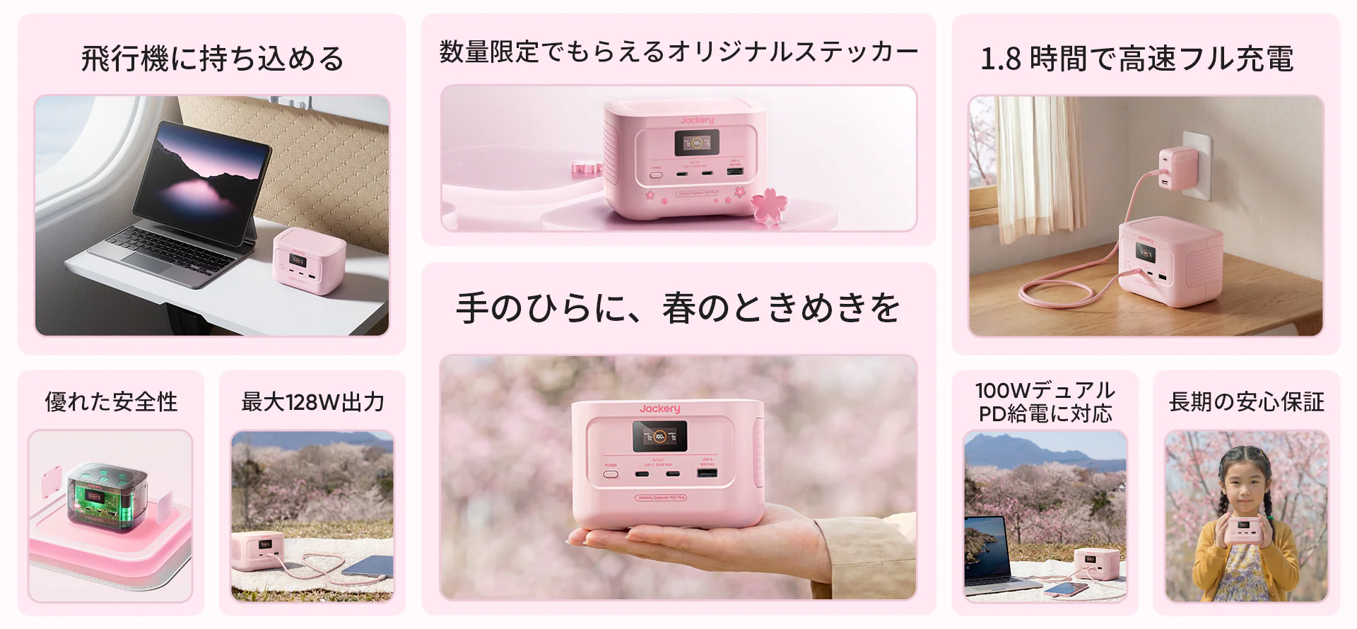 Jackery Explorer 100 Plusにできること